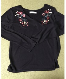 CECIL McBEE | 刺繍ブラウス(シャツ/ブラウス)