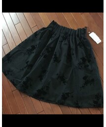 アンドア | フロッキーフラワースカート(スカート)