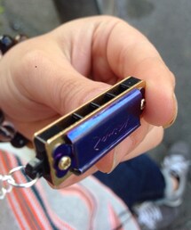 ミニハーモニカペンダント(ネックレス)