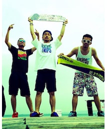 だいぶ昔ではあるが懐かしいねぇTAKEちゃん❤️笑 | 左/TAKEやん。右/俺やん。真ん中/My men(ラッピングキット)