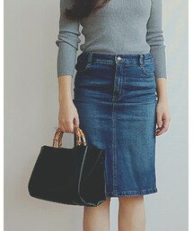 UNIQLO | デニムスカート