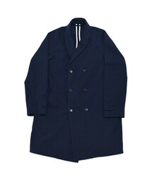 UNIVERSAL PRODUCTS | UNIVERSAL PRODUCTS / COTTON SHAWL COLLAR COAT(navy)(その他アウター)
