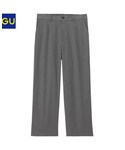 GU | ストレッチチノワイドパンツ (休閒長褲)