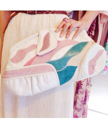 パステルカラーのクラッチバッグ(USED)(クラッチバッグ)