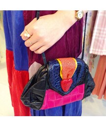 レザーパッチワークバッグ(VINTAGE)(ショルダーバッグ)