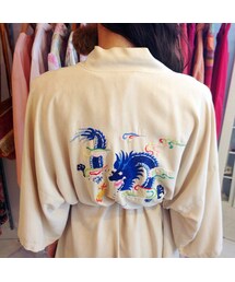 龍の刺繍ガウン(VINTAGE)(その他アウター)