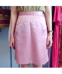 tricot COMME des GARCONS | ピンクのシャイニーなスカート(USED)(スカート)