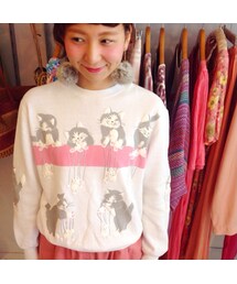 ねこスウェット(USED)(スウェット)