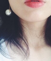 grün | パールアクセサリー(ピアス（両耳用）)