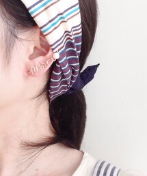 grün | イヤーピン(ピアス（片耳用）)