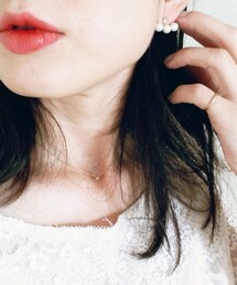 grün | パールチャーム(ピアス（片耳用）)