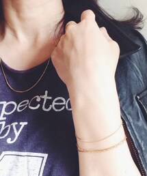 grün | K14gfボックスチェーンネックレス(ネックレス)