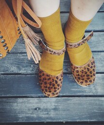 annika | からし色ソックス(ソックス/靴下)