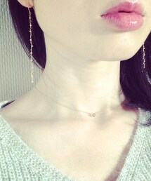 grün | K14gfビーズピアス(ピアス（両耳用）)