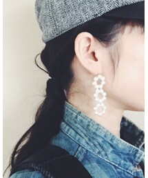 grün | ピアス（両耳用）