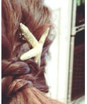no brand(ノーブランド)の「ヘアアクセサリー(バレッタ/ヘアクリップ)」