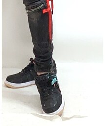 FRAGMENT×CLOT×NIKE AIR FORCE 1 LOW BLACK | スニーカー