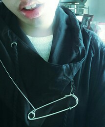 monomania | 安全ピンネックレス。(ネックレス)