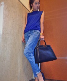 dholic | ダメージデニム(デニムパンツ)