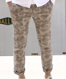 클럽모나코 | 카모플라주 치노팬츠 슬림핏 ... 을 더 줄임 ㅋ

롤업 3단 해 봄 ㅋ(チノパンツ)