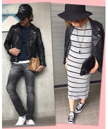 tomoさんとライダース😎 | ライダースジャケット
