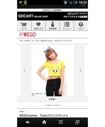 TunesプリントTシャツ(Tシャツ/カットソー)