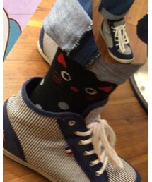 有名なブランドだけど名前忘れた。 | スニーカー