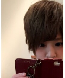 もがちゃん髪の毛短い時を再現♪ | その他