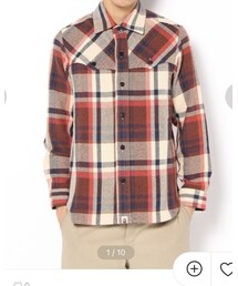 A BATHING APE | BAPE CHECK  FLANNEL SHIRT(シャツ/ブラウス)