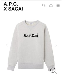 A.P.C. × SACAI | スウェット