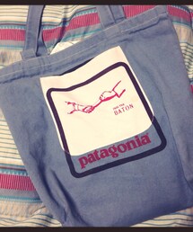 patagonia | pass the baton×patagonia(トートバッグ)