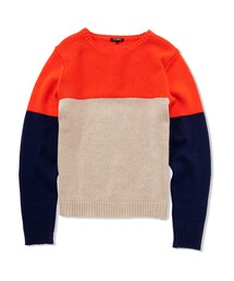CASH CA | 3TONE　COLOR　SWEATER(ニット/セーター)