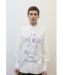soe shirts | "REGULAR" PRINT SHIRTS(シャツ/ブラウス)