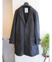 BLACK&BLUE | 圧縮天竺ショップコート(その他アウター)