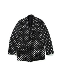 soe | Linen Summer Jacket "DOTS"(テーラードジャケット)