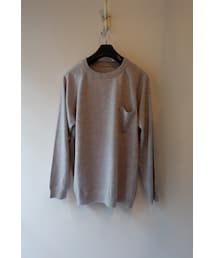 crepuscule | CREW NECK KNIT(ニット/セーター)