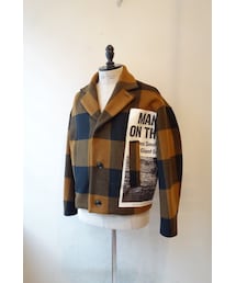 soe | 『soe』Fine Wool Short Coat "MAN ON THE MOON"(ブルゾン)