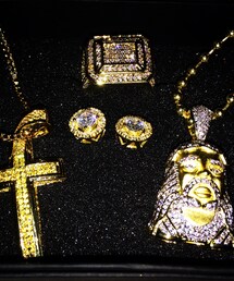 no brand | ネックレス、ピアス、リング
(ネックレス)