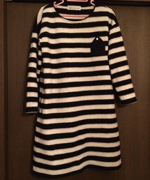 l'atelier du savon | ボーダーワンピース(ワンピース)