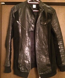 Demi Voo | レザーブルゾン(ブルゾン)