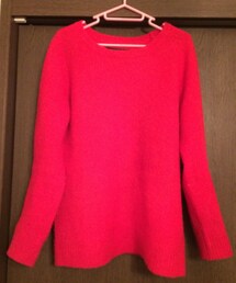 note et silence  | 朱色ニット(ニット/セーター)