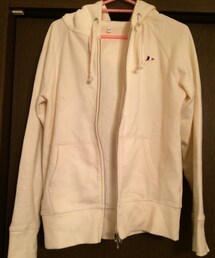 オフホワイトパーカー（無印良品）(パーカー)