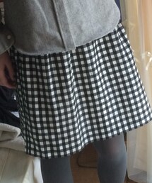 green label relaxing | ギンガムスカート(スカート)