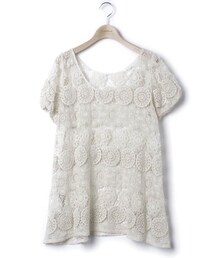 Tiara | レースカットソー(Tシャツ/カットソー)