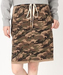 179/WG NICOLE CLUB | カモフラージュスカート(スカート)