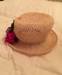 CA4LA | シルクハット型麦わら帽子(ハット)