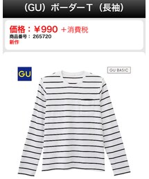 GU | Tシャツ/カットソー