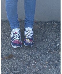 sangacio | ハワイ柄にゅスニーカー(スニーカー)