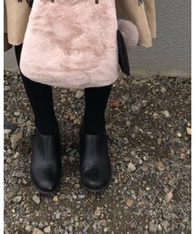 しまむら | ハリスツイードコラボブーティ(ブーツ)