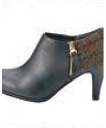 しまむら | ハリスツイードコラボブーティ(ブーツ)